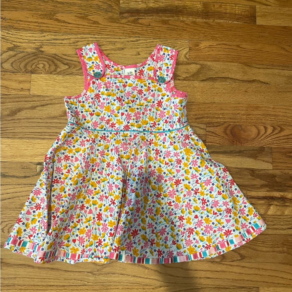 Wildflowers Pink Floral Kids Peplum